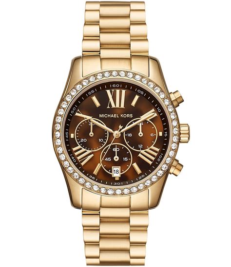 michael kors lexington two tone womens|Amazon.com: Michael Kors Lexington Chronograph .